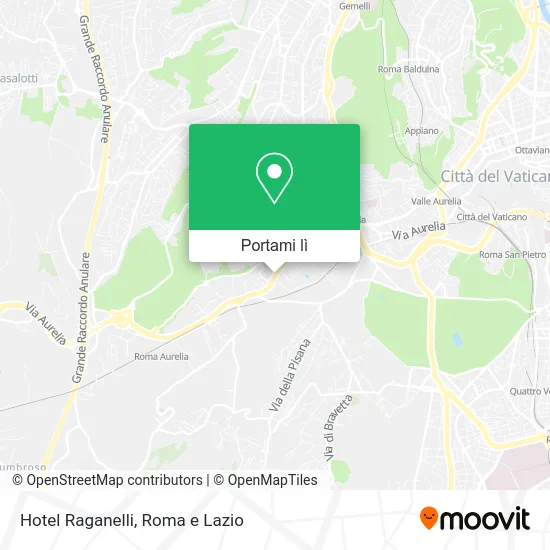 Mappa Hotel Raganelli