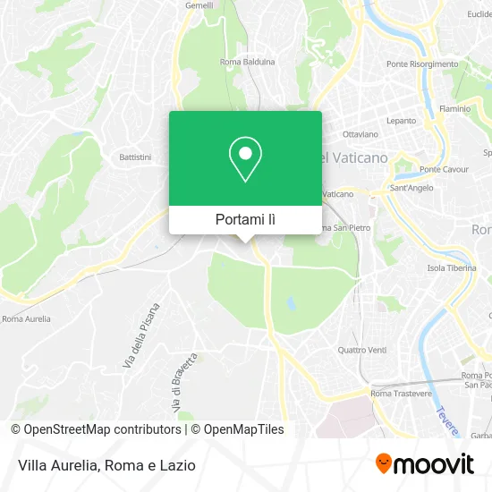 Mappa Villa Aurelia
