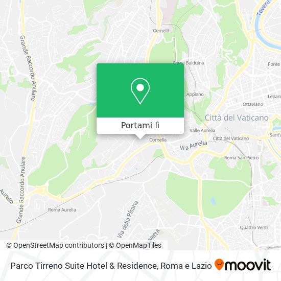Mappa Parco Tirreno Suite Hotel & Residence