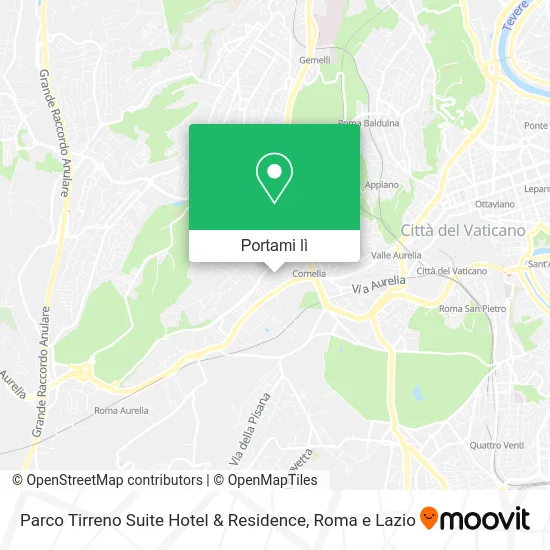 Mappa Parco Tirreno Suite Hotel & Residence