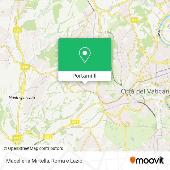 Mappa Macelleria Mirtella