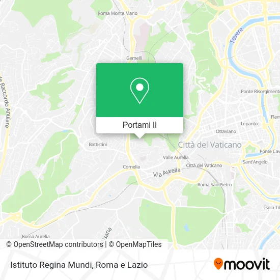 Mappa Istituto Regina Mundi
