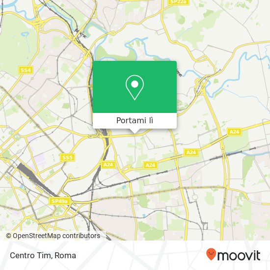 Mappa Centro Tim