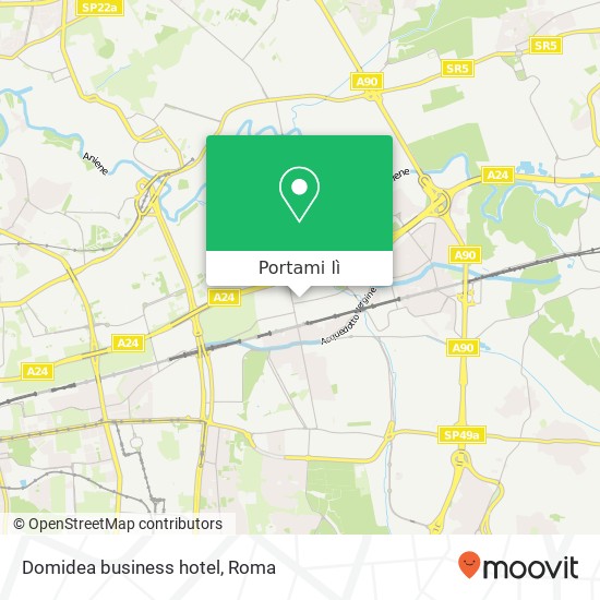 Mappa Domidea business hotel