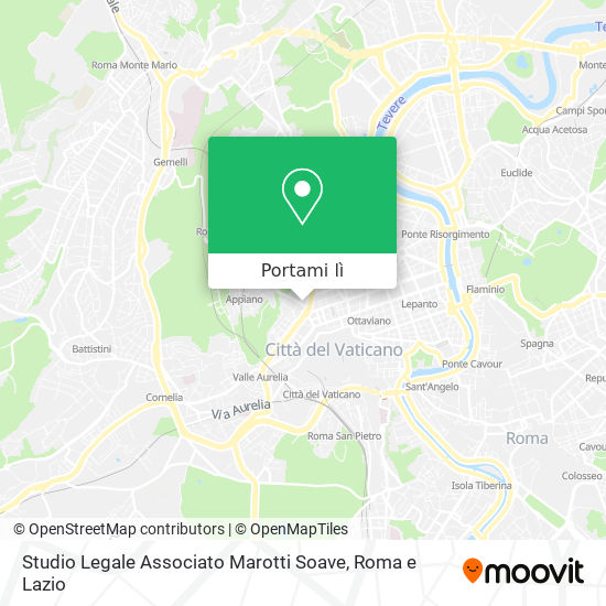 Mappa Studio Legale Associato Marotti Soave