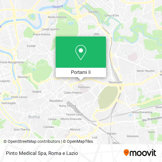 Mappa Pinto Medical Spa