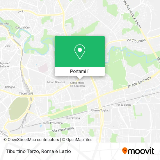 Mappa Tiburtino Terzo