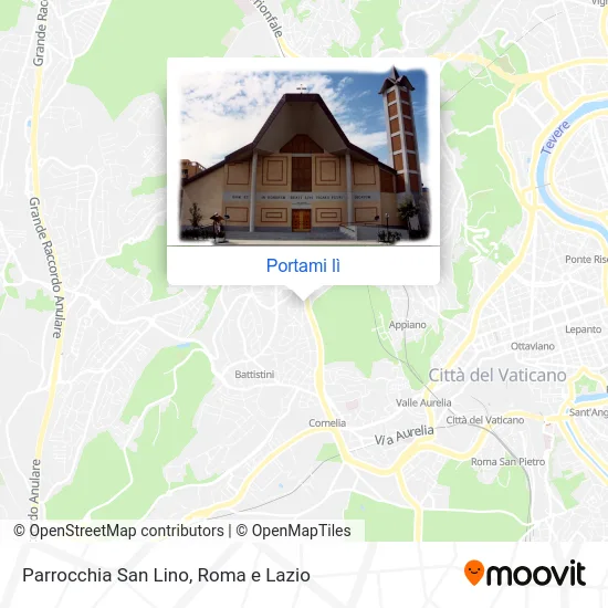 Mappa Parrocchia San Lino