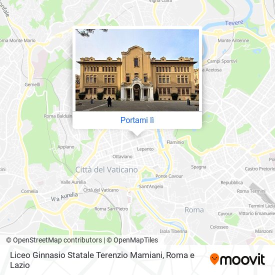 Mappa Liceo Ginnasio Statale Terenzio Mamiani