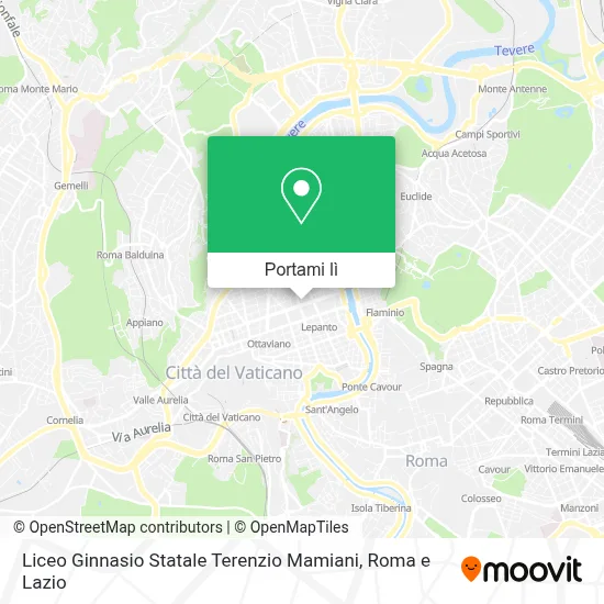 Mappa Liceo Ginnasio Statale Terenzio Mamiani
