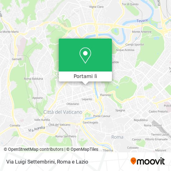 Mappa Via Luigi Settembrini