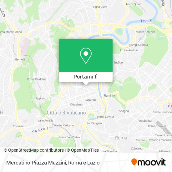 Mappa Mercatino Piazza Mazzini