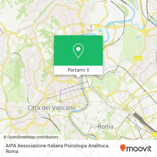 Mappa AIPA Associazione Italiana Psicologia Analituca