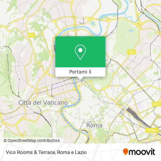 Mappa Vico Rooms & Terrace