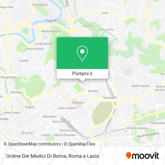 Mappa Ordine Dei Medici Di Roma