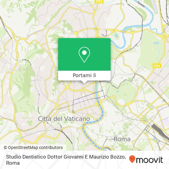 Mappa Studio Dentistico Dottor Giovanni E Maurizio Bozzo