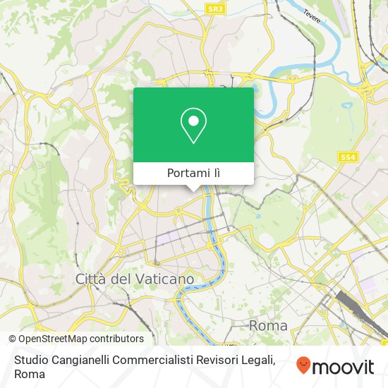 Mappa Studio Cangianelli Commercialisti Revisori Legali