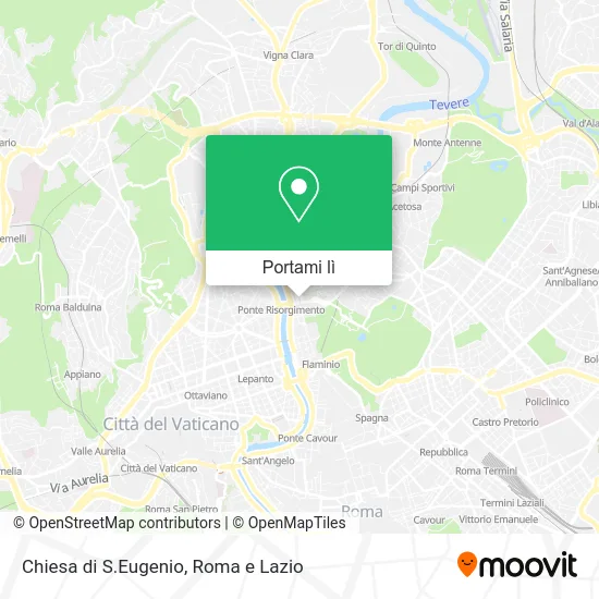 Mappa Chiesa di S.Eugenio