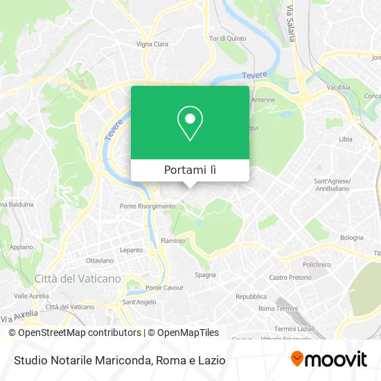 Mappa Studio Notarile Mariconda