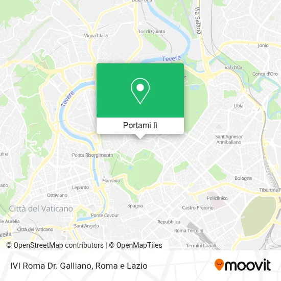 Mappa IVI Roma Dr. Galliano