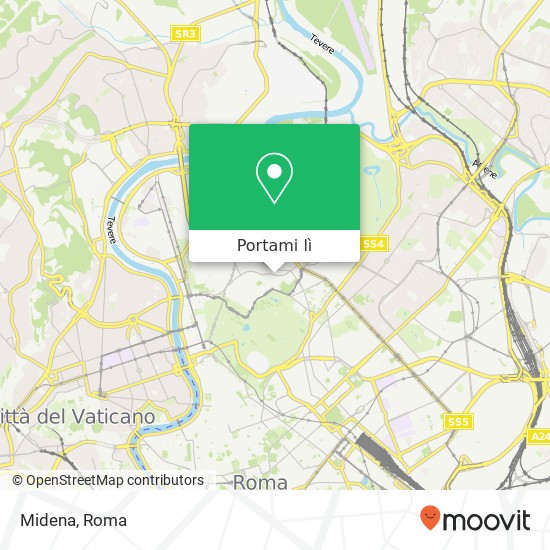 Mappa Midena