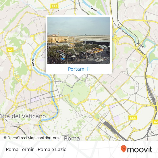 Mappa Roma Termini