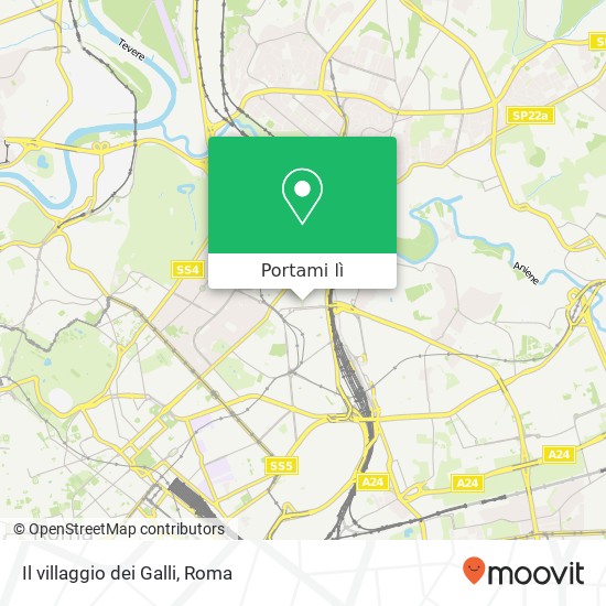 Mappa Il villaggio dei Galli