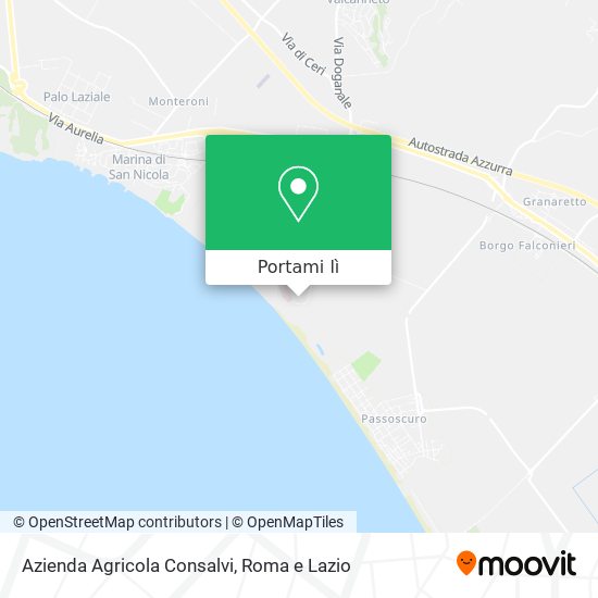 Mappa Azienda Agricola Consalvi