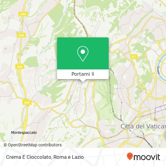 Mappa Crema E Cioccolato