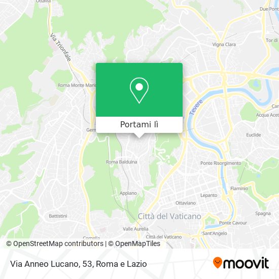 Mappa Via Anneo Lucano, 53