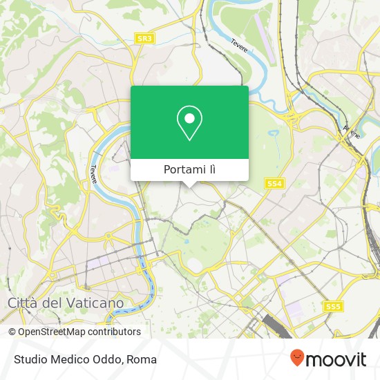 Mappa Studio Medico Oddo