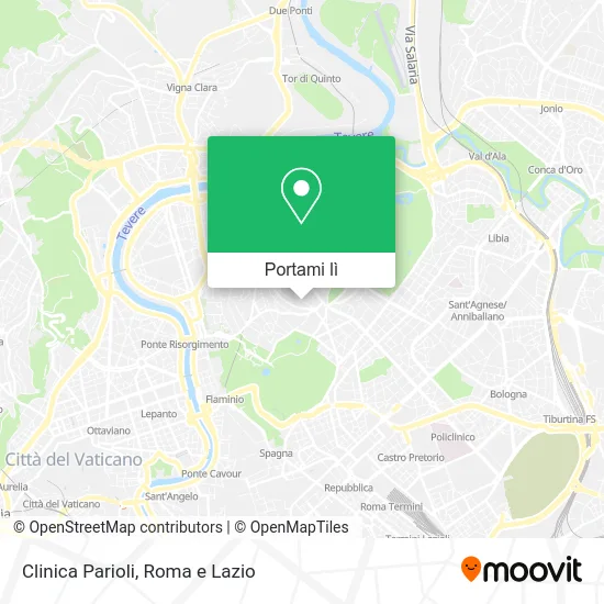 Mappa Clinica Parioli