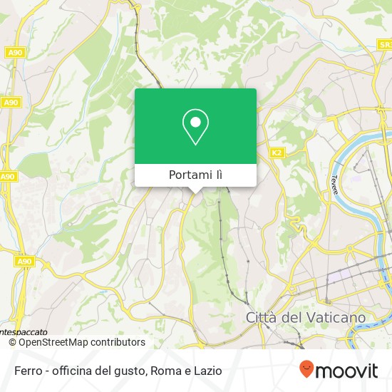 Mappa Ferro - officina del gusto