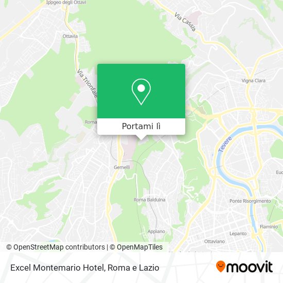 Mappa Excel Montemario Hotel