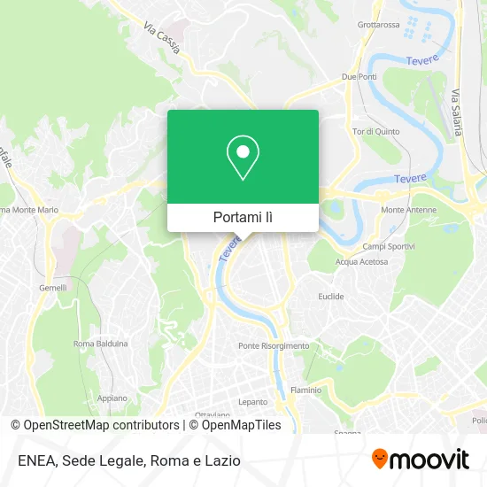 Mappa ENEA, Sede Legale