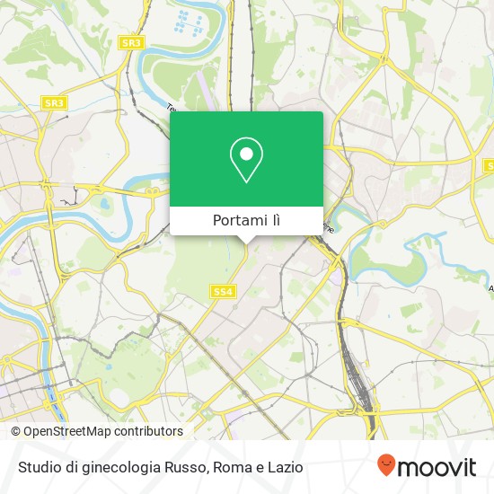Mappa Studio di ginecologia Russo