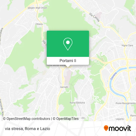 Mappa via stresa