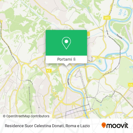 Mappa Residence Suor Celestina Donati