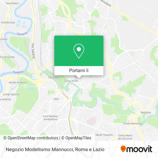 Mappa Negozio  Modellismo Mannucci