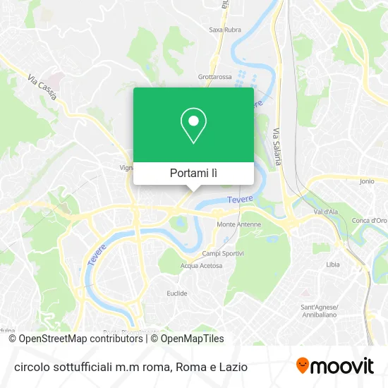 Mappa circolo sottufficiali m.m roma
