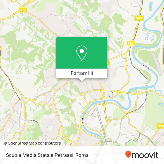 Mappa Scuola Media Statale Petrassi