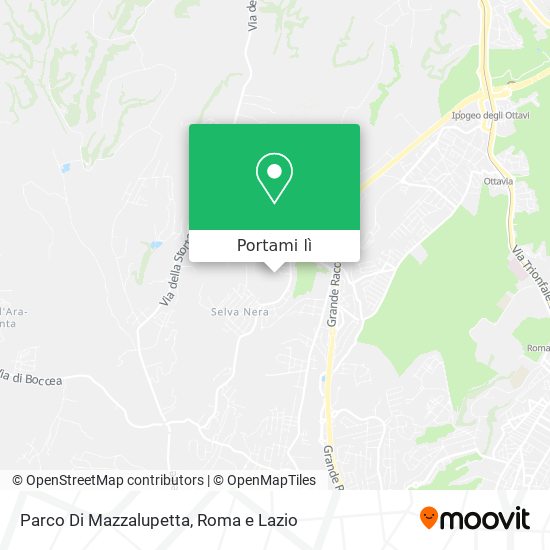 Mappa Parco Di Mazzalupetta