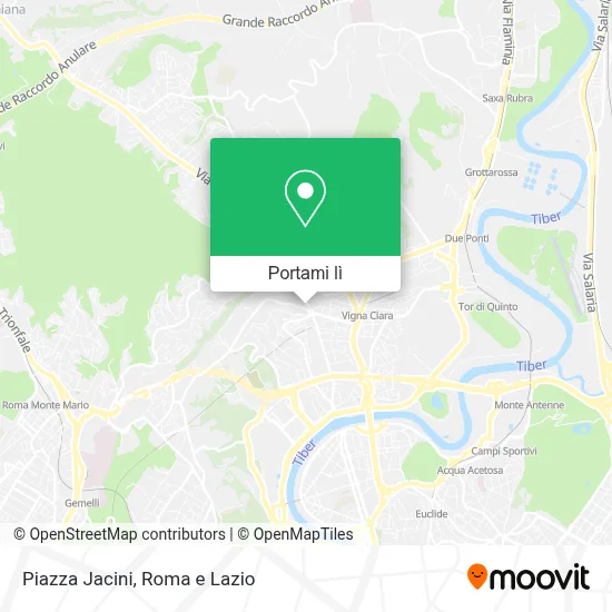 Mappa Piazza Jacini