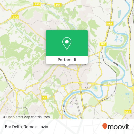 Mappa Bar Delfo