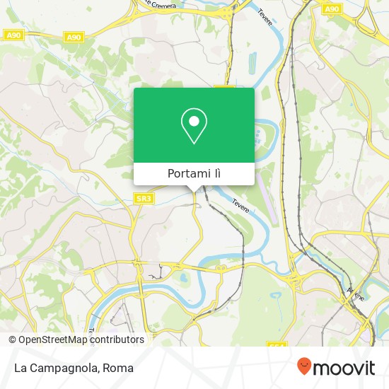 Mappa La Campagnola