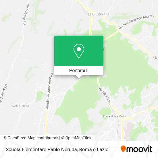 Mappa Scuola Elementare Pablo Neruda