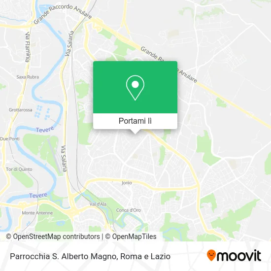 Mappa Parrocchia S. Alberto Magno