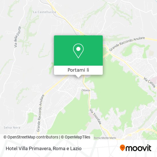 Mappa Hotel Villa Primavera