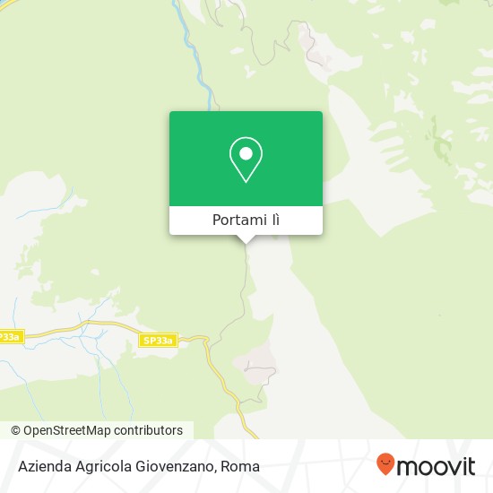 Mappa Azienda Agricola Giovenzano