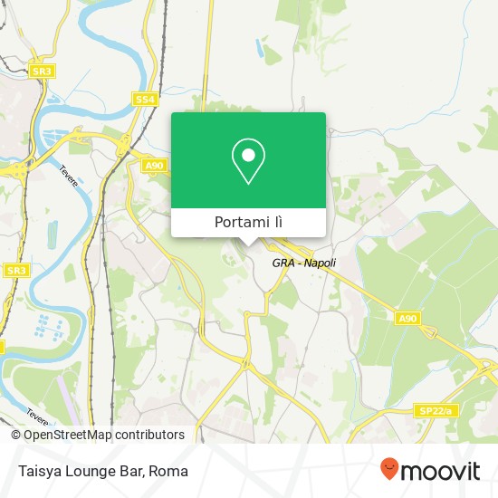 Mappa Taisya Lounge Bar